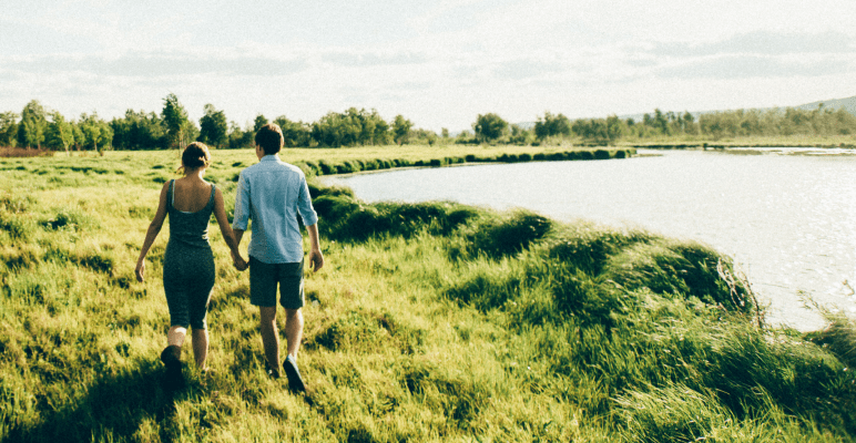 Couple Walking